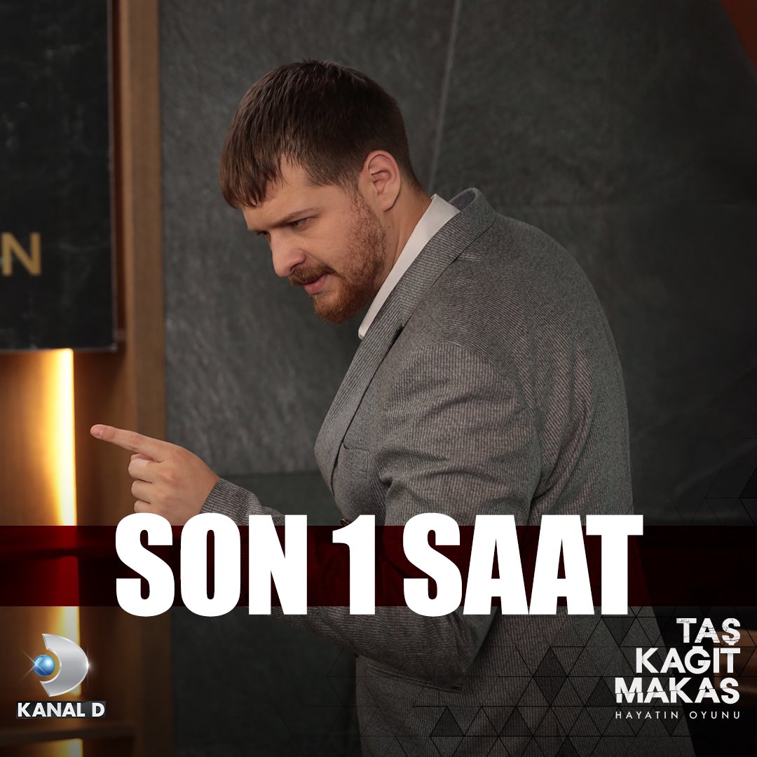 Son 1 saat! ⏳ Duygular zirveye ulaşıyor! 🤩

#TaşKağıtMakas #KanalD <a href="/mfyapimtv/">MF YAPIM</a>