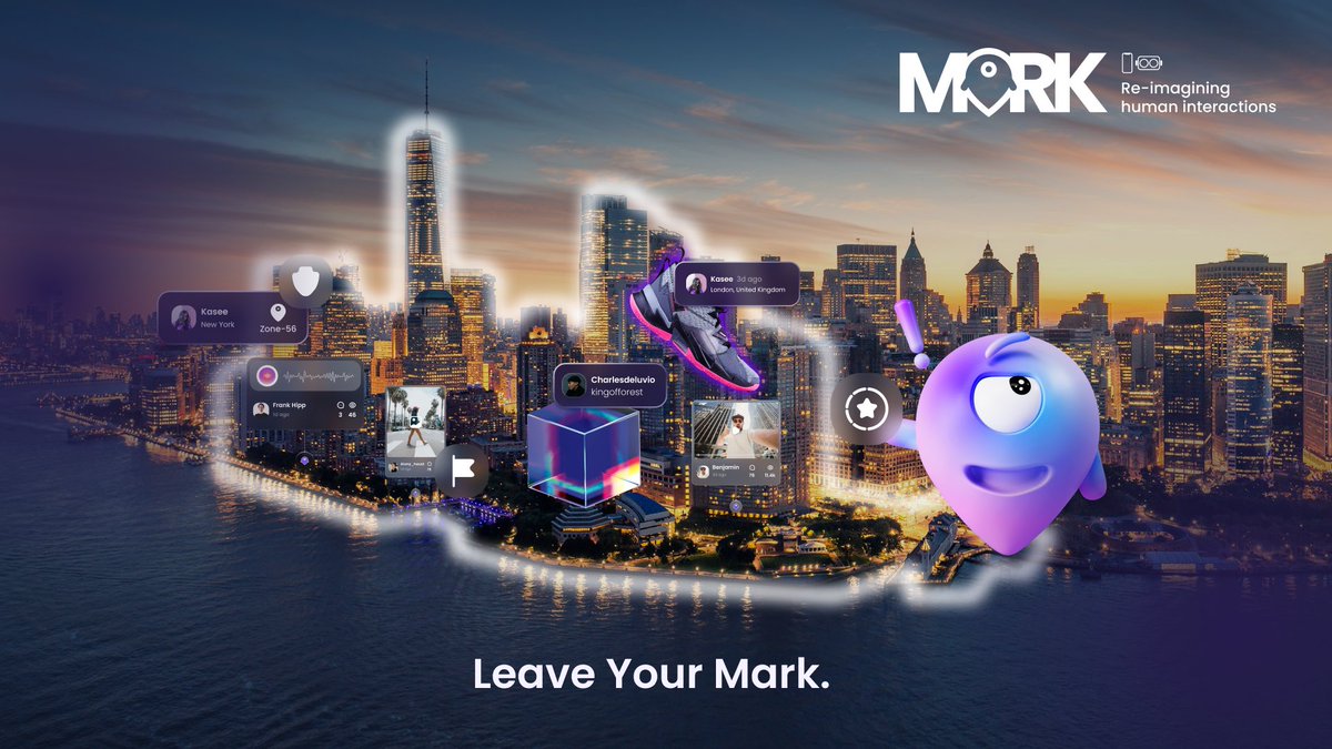 MARK your discoveries for others to experience for themselves.

#Explore #Create #Share #AR #MetaEarth #Phygital