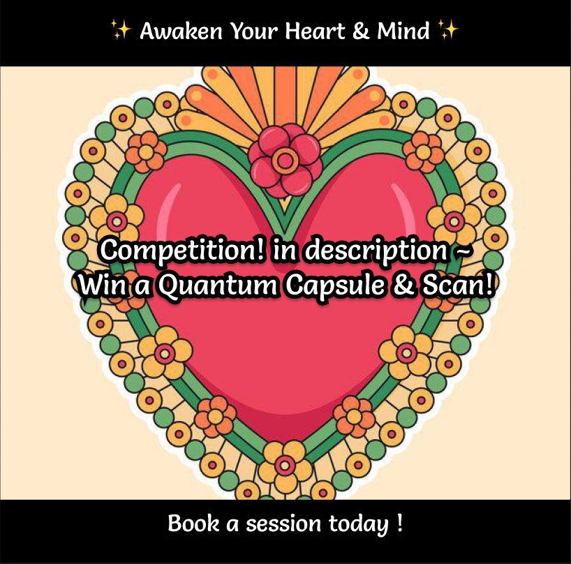 DebGenuisBio's tweet image. 💫 Tune Into 852 Hz for Spiritual Awakening 💫
🎥 Watch the new video here: youtu.be/wTGJ6XPzz94
 Share the video &amp;amp; email proof to win a FREE Quantum Capsule &amp;amp; Scan!
#852Hz #Biofeedback #HeartBrainCoherence