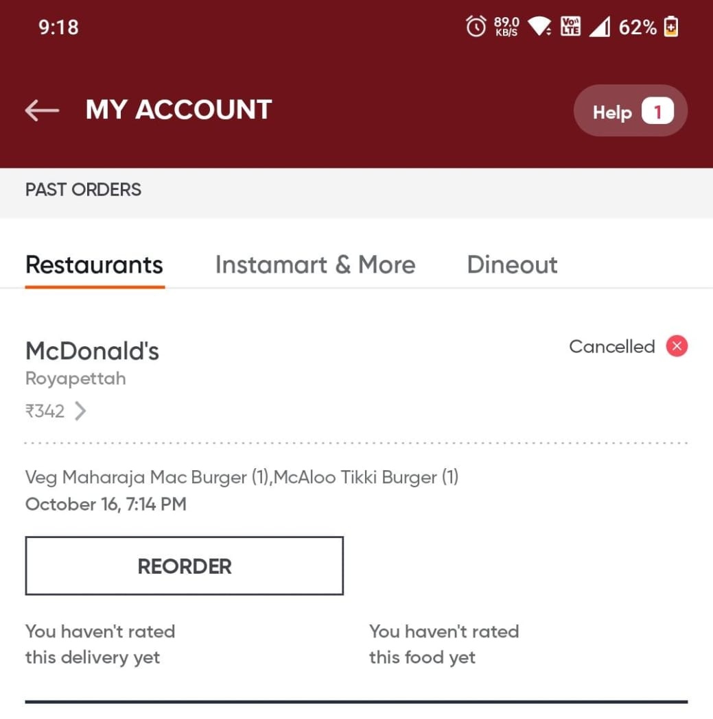 maheem_jain's tweet photo. This is pathetic service from swiggy, this type of service is unprofessional and unacceptable , blaming the customer for your own fault , i want a immediate action on this.. sharing the images as well (6/6) https://t.co/zR7gB7xzE5