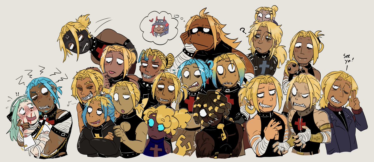 gamjabyte's tweet photo. [guilty gear] And the Parade comes to a close (for now) https://t.co/oOqSuNzxmq