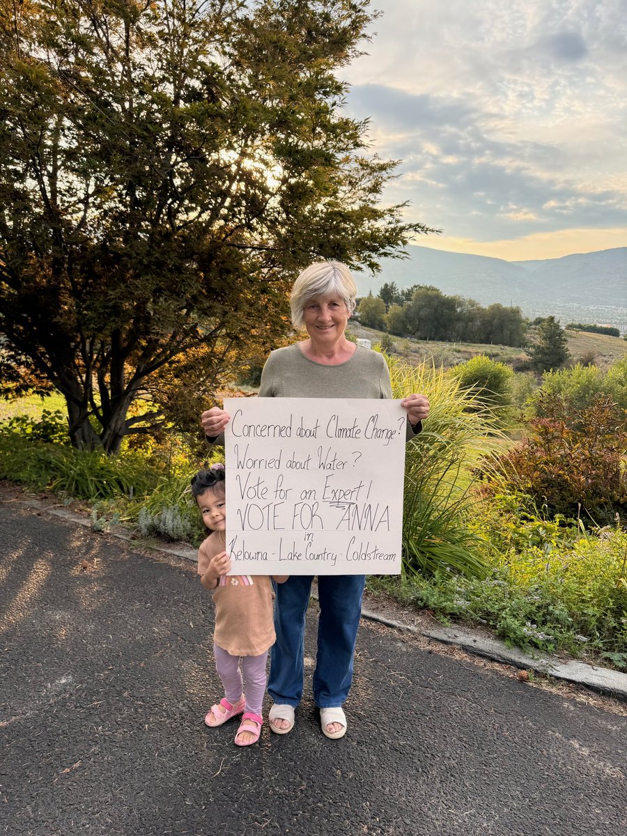 Every Vote Counts! Today is the last day to vote early! Polls are open until 8:00pm! 

#AnnaForKLCC #Kelowna #LakeCountry #Coldstream #bcpoli #bcvotes
