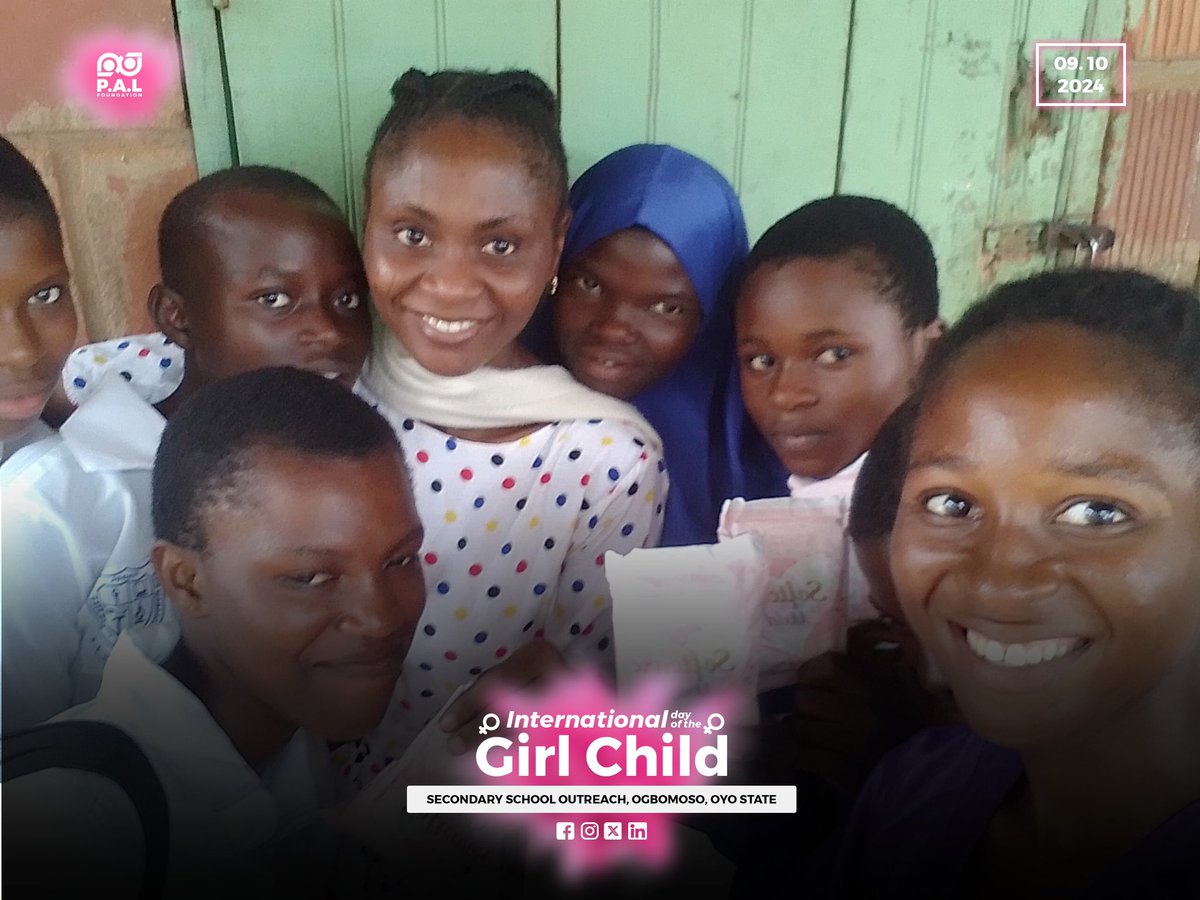 salove_foundatn's tweet photo. [1/4] Inspiring the next generation of leaders! On the 9th of October, in celebration of the International Day of the Girl Child, we went to Ogbomoso high school to discuss Purity and Godly loving for the girl child.
#pal #love #peace #PALFoundation #palfoundation🕊️🤍 https://t.co/6iRdOf0ZZJ