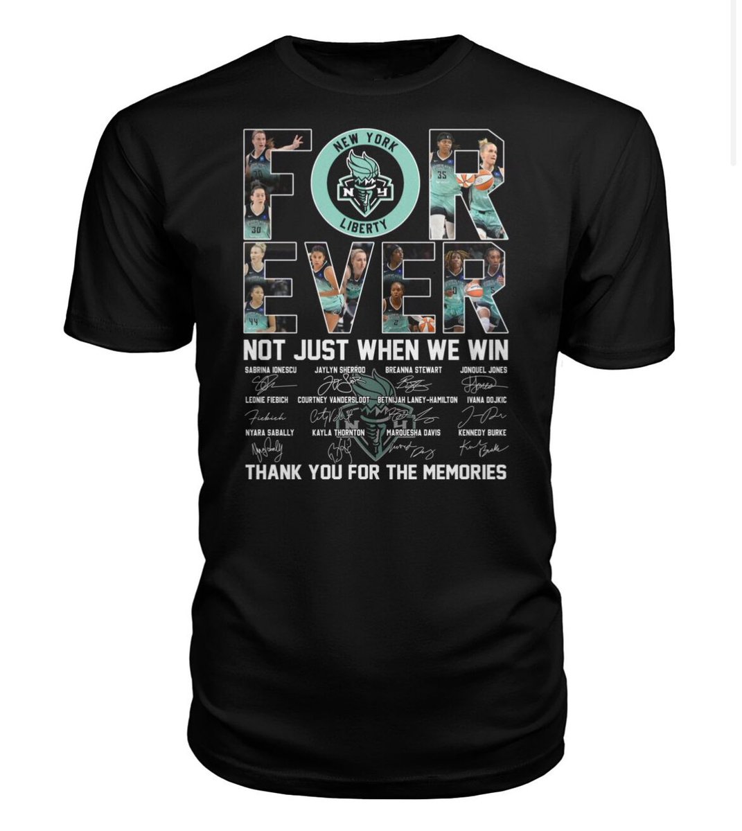 LibertyLeadSM's tweet photo. When the NY Liberty wins the championship, we will reward ONE lucky follower with a T-shirt! 

🔹Must be a follower
🔹Retweet this post
🔹Comment "New York ain't for everybody"

Big shoutout to @ddubxdo for bringing this to our attention.

#LIGHTITUPNYL | #SEAFOAMSZN https://t.co/JC0T3E6l0y