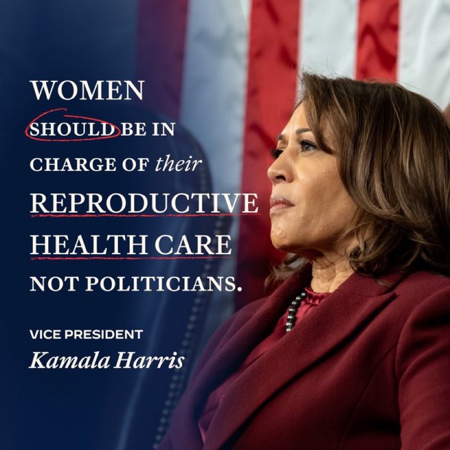 ChrisJustice01's tweet photo. @KamalaHQ Trust women. #HarrisWalz #VoteBlue #WomensRights https://t.co/QherkNi4Du