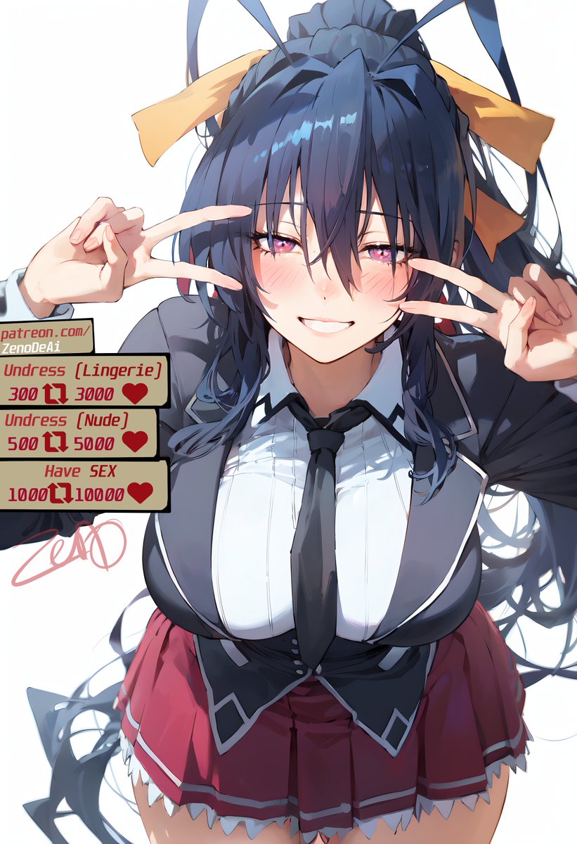 Akeno (High School DxD)  - Un🅳ressing Challenge