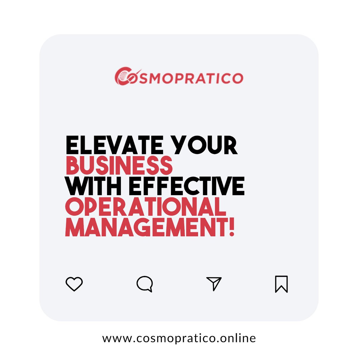 cosmopratico's tweet image. 🇵🇹At Cosmopratico, we understand that daily supervision and process optimization are key to business success. 

Interested in optimizing your processes? Get in touch with us now!

cosmopratico.online
.
#Cosmopratico #OperationalManagement