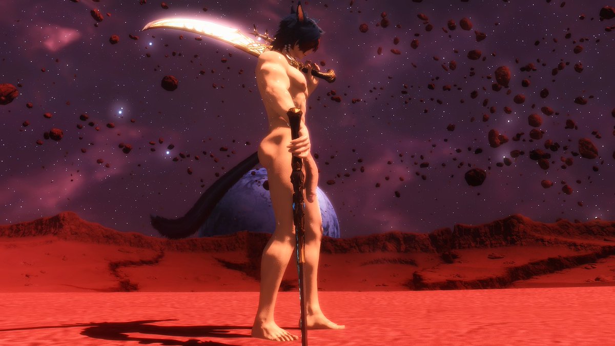 Aiden18R's tweet photo. If you look at the red planet, you will see a naked catboy there https://t.co/o1gpYSgt7Y