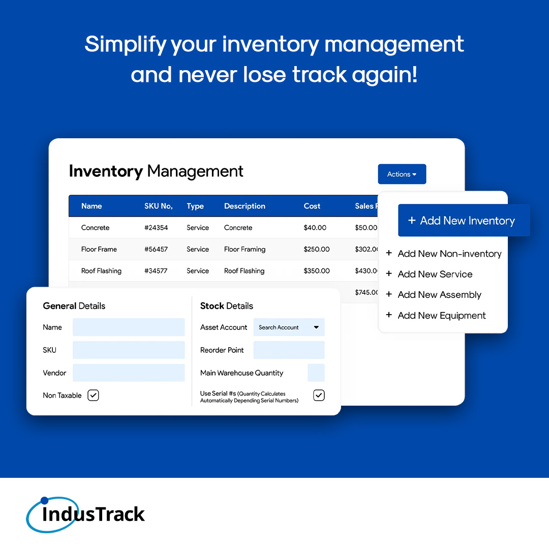 Struggling to keep track of your inventory? Let our software do the heavy lifting.