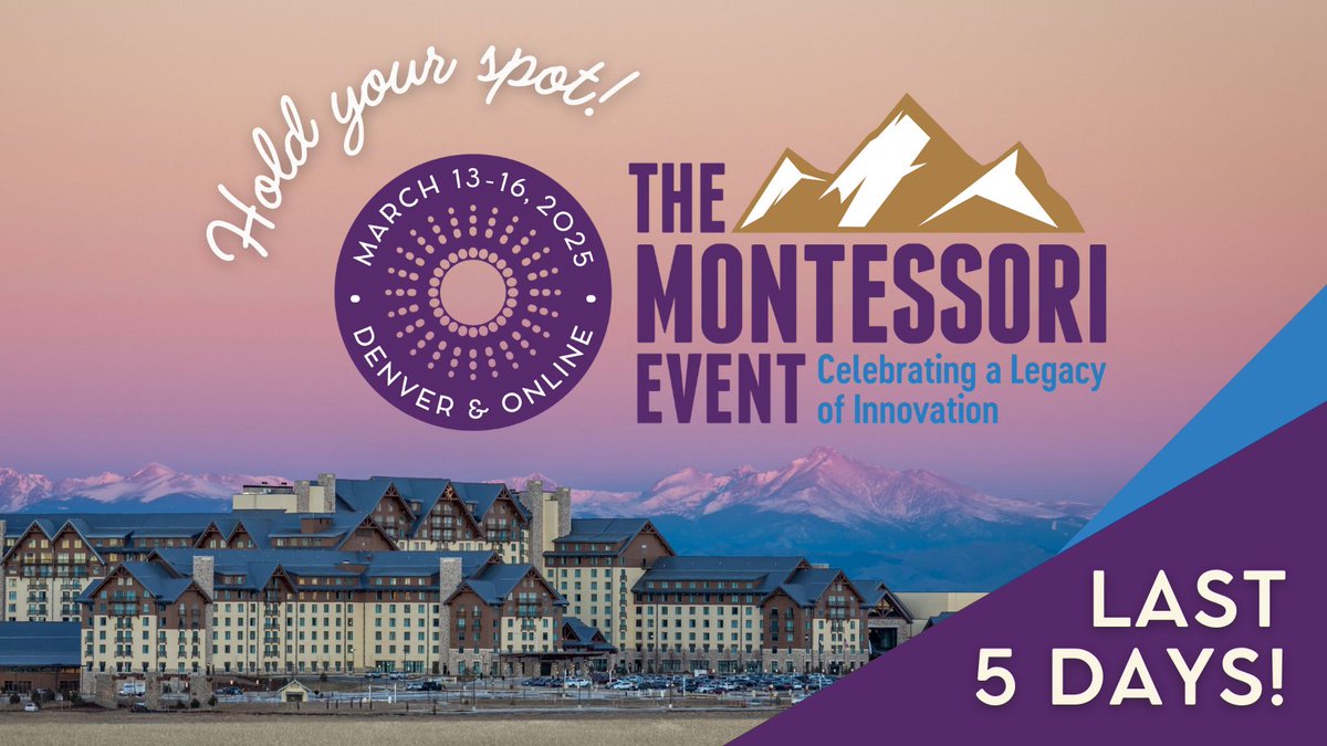 American Montessori Society tweet media