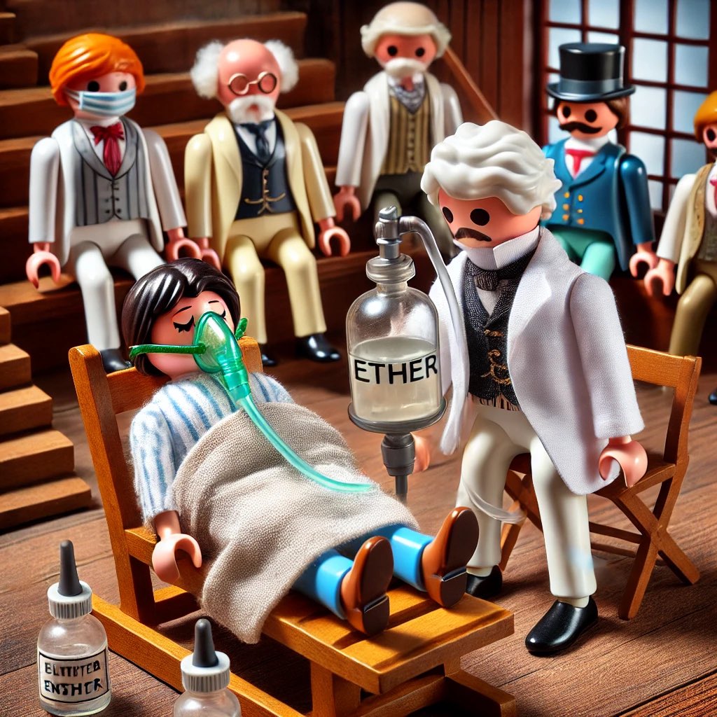 nachorredondo's tweet photo. Hoy, 16 de octubre, celebramos que en 1846 Morton inventó la #anestesia, uno de los descubrimientos más importantes de la Historia #HistMed

Happy #EtherDay

#orgullosodeseranestesiólogo #orgullosodeserveterinario https://t.co/x75B4Ac7JJ