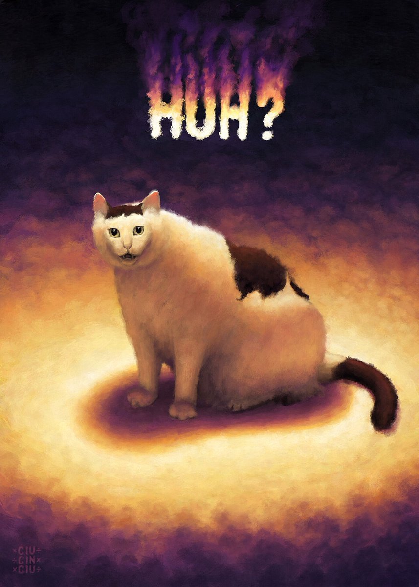 OGHUHCAT's tweet photo. What the $HUH did you say to me? https://t.co/dynpbFT6GA