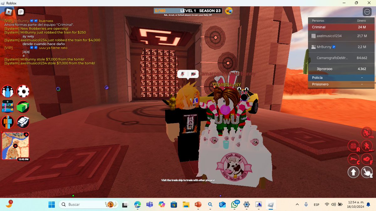 subanle el sueldo al camarografo <a href="/MrBunnyOFICIAL/">MrBunnyOficial🐰 | ⭐VTUBER⭐</a>