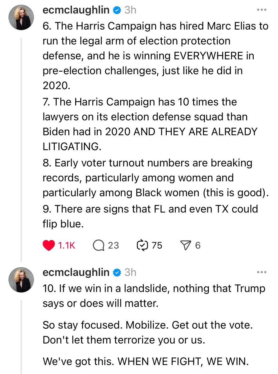 This is so important to understand…
It’s not 2020. 
TFG is NOT in power.
Let’s fucking GOOOOOO!!
✊🏼💙🗳️🇺🇸
#VoteBlueUpAndDownTheBallot