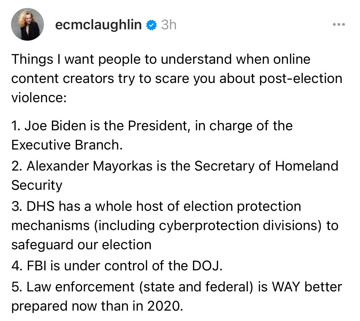 JeriLRyan's tweet photo. This is so important to understand…
It’s not 2020. 
TFG is NOT in power.
Let’s fucking GOOOOOO!!
✊🏼💙🗳️🇺🇸
#VoteBlueUpAndDownTheBallot https://t.co/2OVXRYjaht