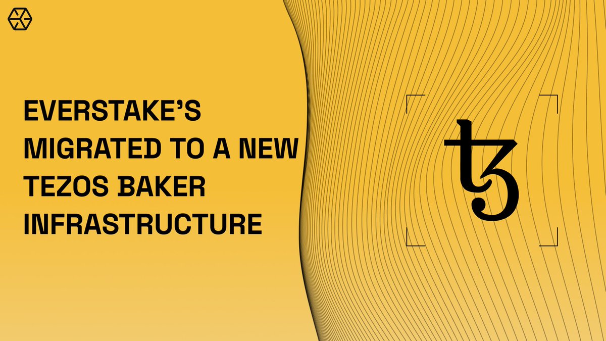 everstake_pool's tweet photo. Everstake completed the migration of our @tezos baker to a new high-availability (HA) infrastructure after extensive testing on Ghostnet. This new setup enhances performance and security, ensuring smooth and efficient operations for our Tezos delegators.

Learn more about the migration and how it improves your staking experience from our new blog entry: https://t.co/Dk4EFMnC4q
