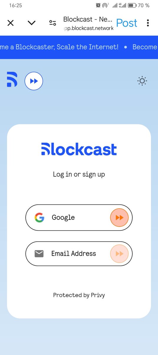 oodegen's tweet photo. 🌐 Alpha of the day @BlockCast

A decentralized content delivery network (CDN) and marketplace that helps broadcasters increase traffic and reach a wider audience

🔥Visit: 
https://t.co/JhBmpo0FWt
 ⚡ Enter the email address and verify 
 ⚡ Link spare wallet and X account!

DONE https://t.co/Ln2x0svbrL