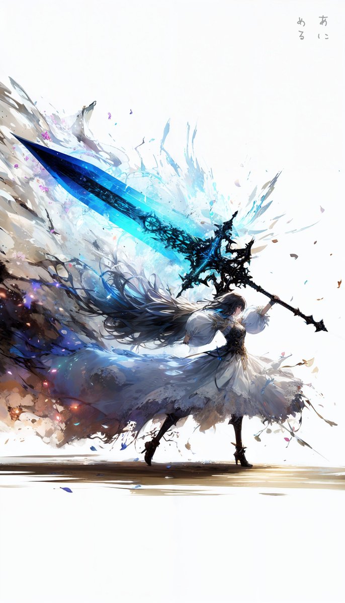 animel7316's tweet photo. 【AI姫武器 バスタードソード】 https://t.co/JJMtgmESdw