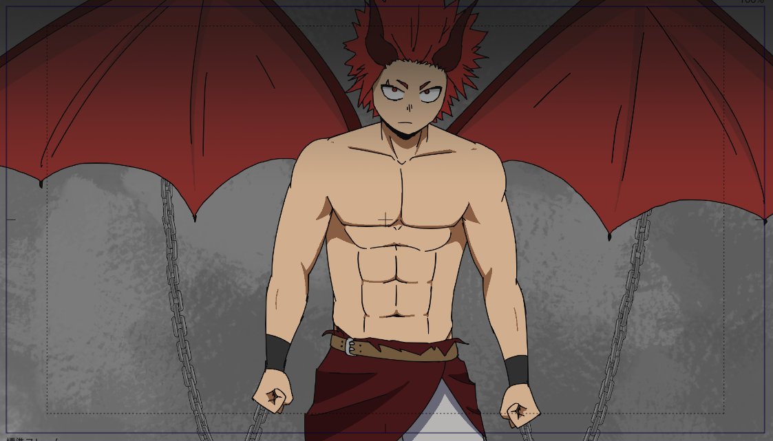 happy birthday kirishima!!!
i dont really have anything so here's a wip shot for an animation ❤️🧡