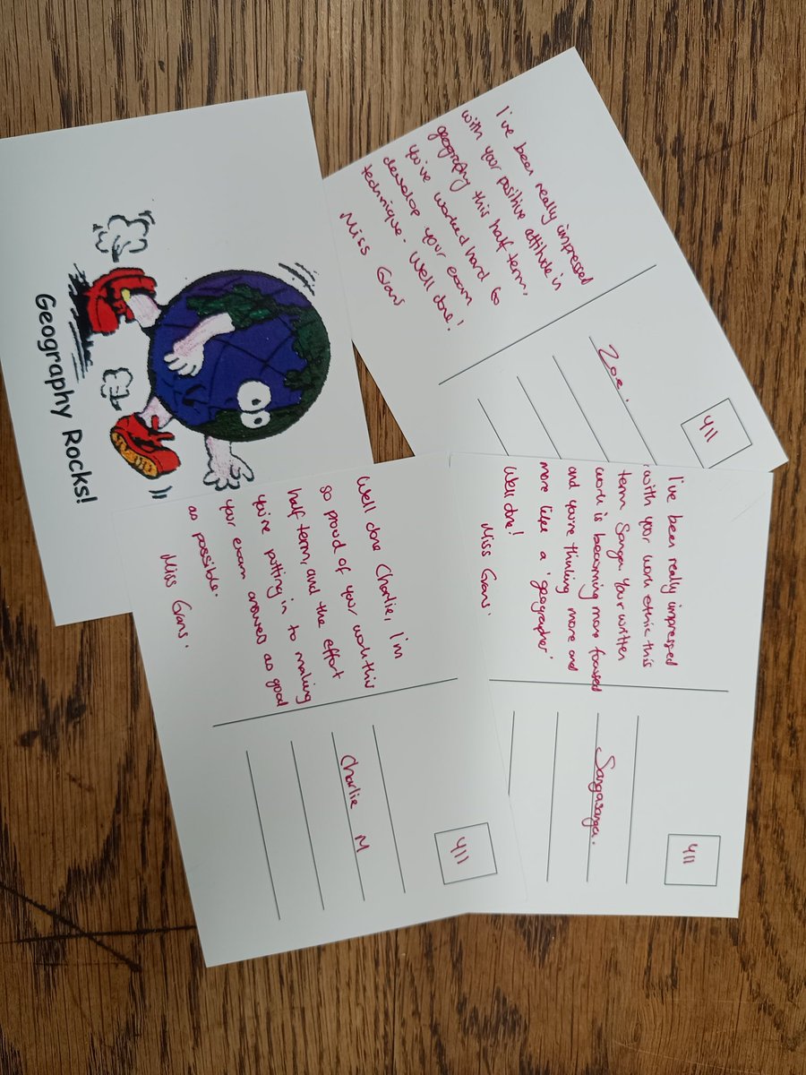 KC1school's tweet image. Geography rocks! A number of students received postcards this week for dedication and commitment. #praise #commitment