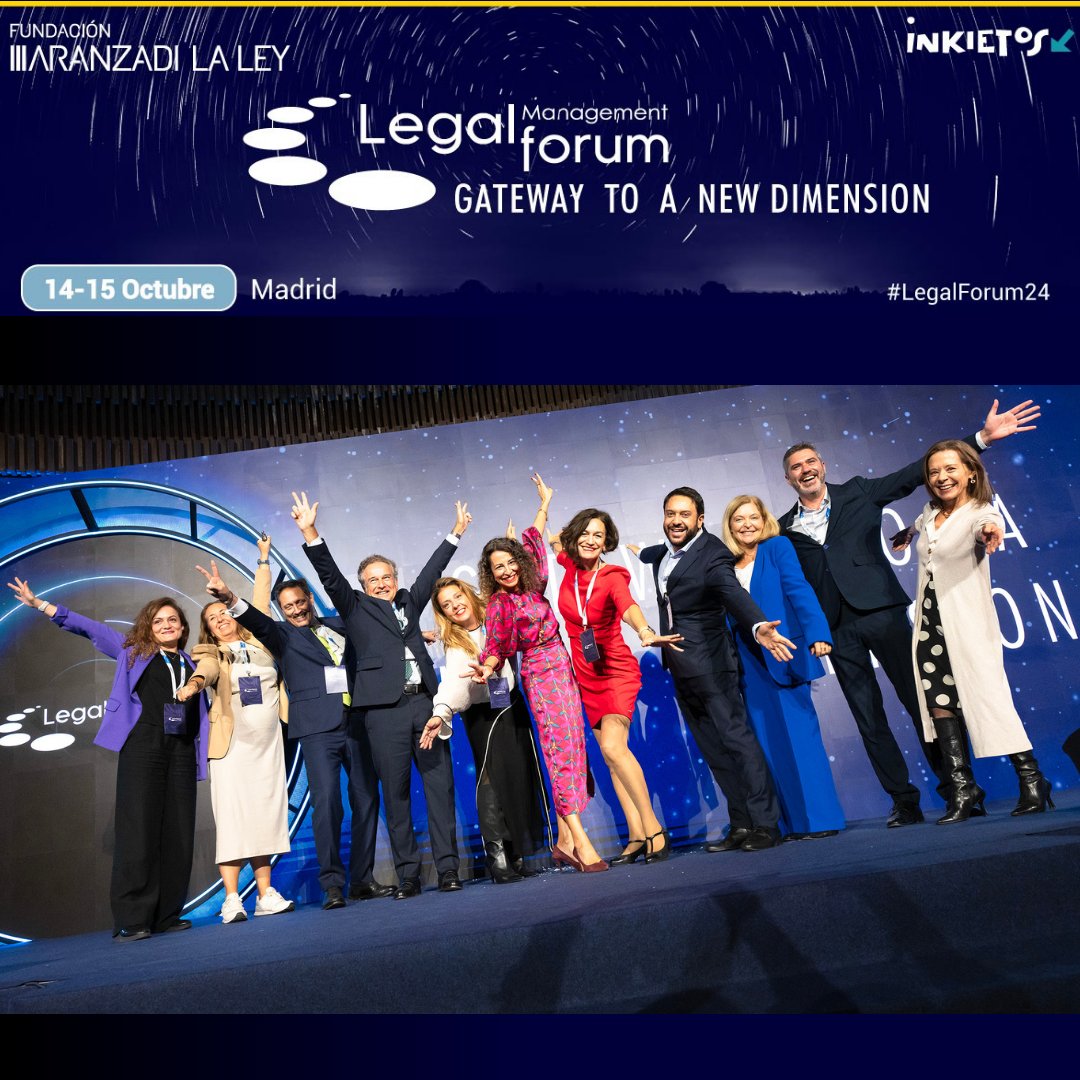 El éxito del #LegalForum24 ha sido el resultado del contenido y la organización de un gran trabajo en equipo. 

Pero lo que lo hace EXCELENTE es la atmósfera de reencuentro y compañerismo que creáis todos los que nos acompañáis.

¡A por el #LegalForum25 !

inkietos.org/publicaciones/…