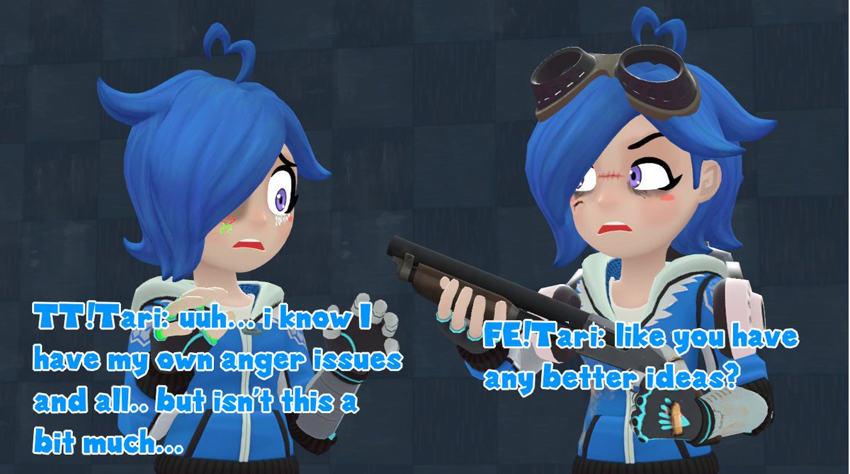 redstinger6651's tweet photo. @TariTheBluejay A small thing with #Triplethreatau tari and #fatalerrorau Tari
#smg4fanart #smg4sfm #smg4tari #smg4au #smg4 #smg4twt https://t.co/D4j75kg2lW