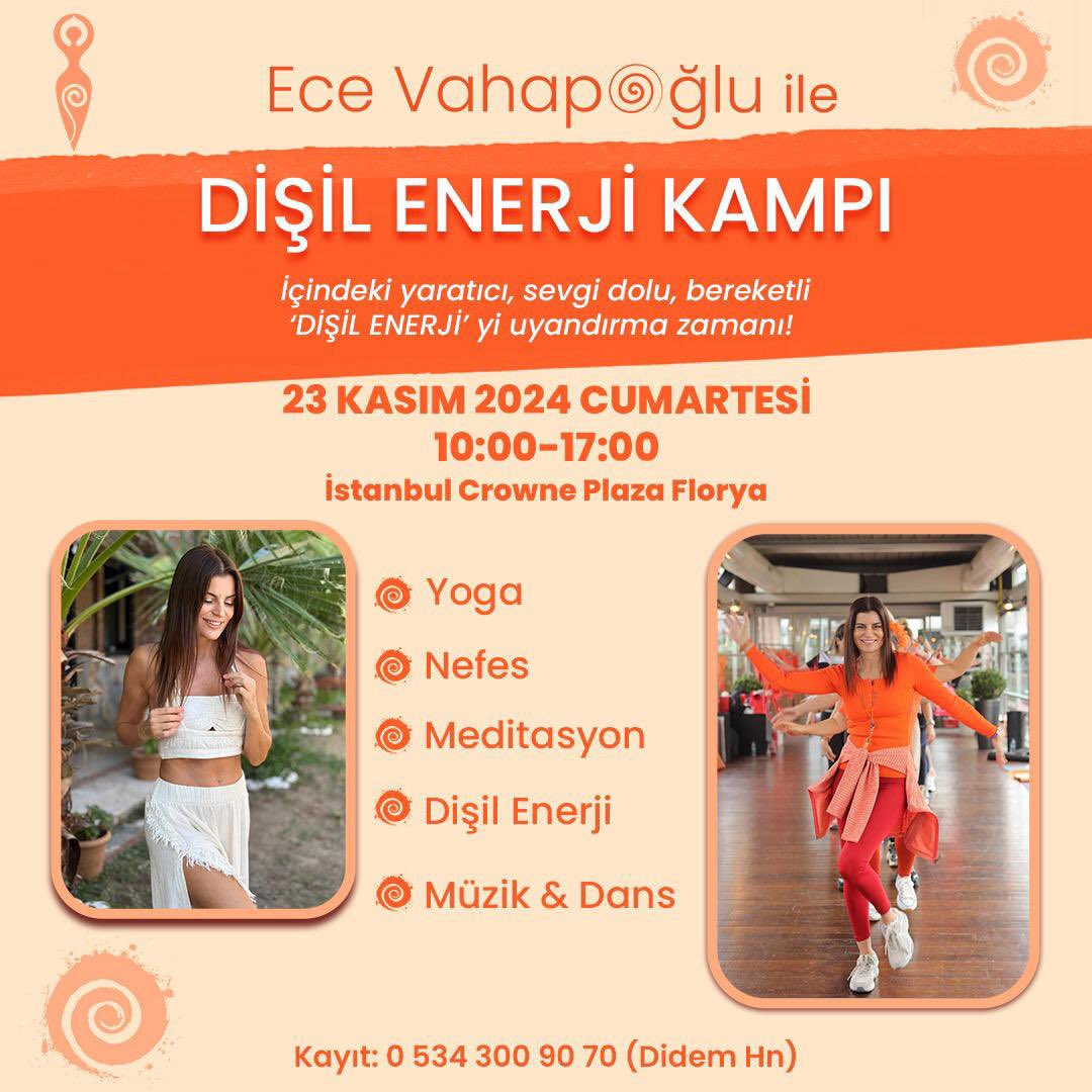 Dişil Enerji Workshop 23 Kasım’da İstanbul’da! Sınırlı sayıdaki katılım için hemen kayıt olun.