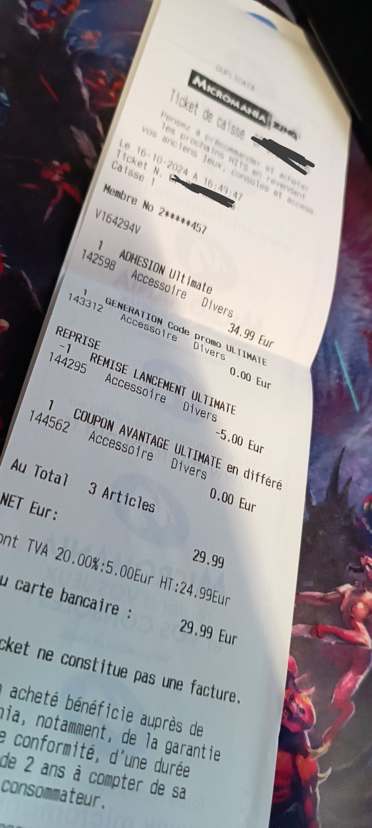 Phralia's tweet photo. Aujourd'hui, je rejoint le programme ultimate de @Micromania_Fr, mais j'ai remarqué que les membres qui étaient gold ne bénéficient d'aucun bonus par rapport aux comptes classic maintenant plus qu'à voir ce que cela donnera dans l'année et j'espère ne pas être déçu pour continuer https://t.co/uVioPjn8hM