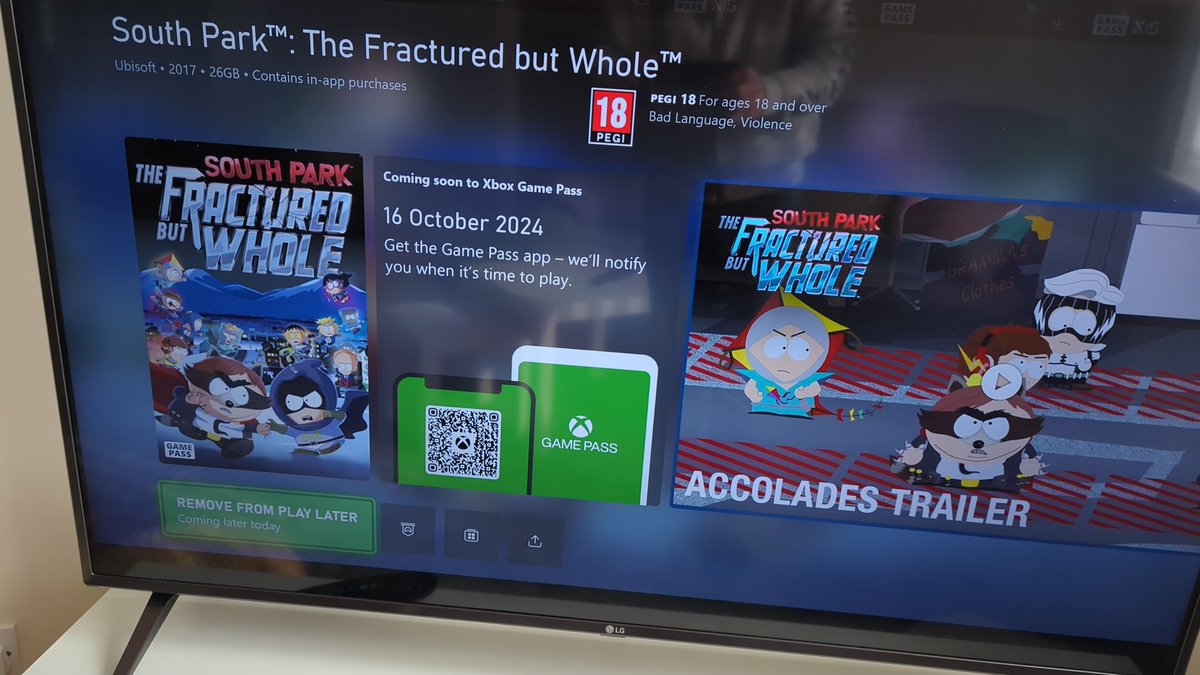 Cullimore's tweet image. #XboxGamePass is this a mistake or is it coming? Seems to be missing from the coming soon in game pass now.