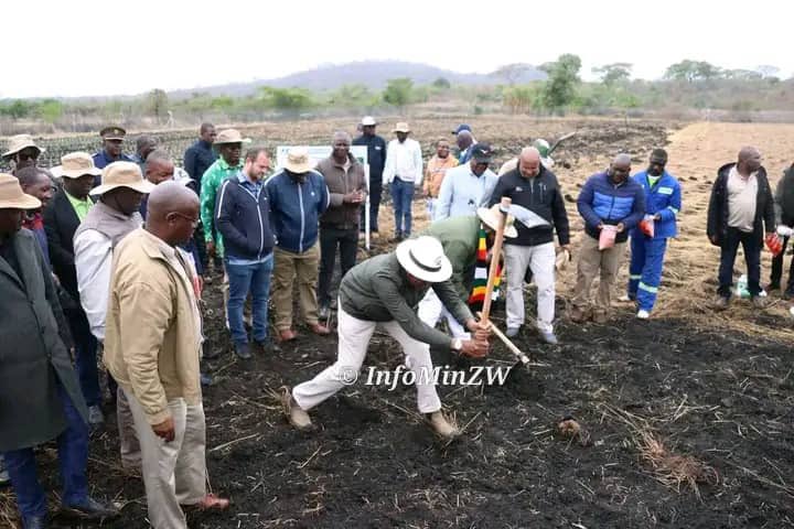 nickmangwana's tweet image. BUHERA
The Minister of Agric, Fisheries, Water &amp;amp; Rural Development Dr A. Masuka who was standing in for H.E.the President Cde E.D Mnangagwa today officiated at the national launch of the the 2024/2025 Season Pfumvudza/Intwasa &amp;amp; Zunde Ramambo/Isiphala Senkosi program which was…