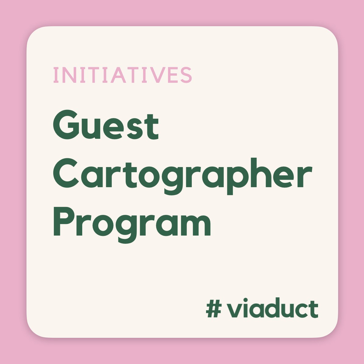 viaduct_world's tweet image. 🚄 Have you heard about the viaduct #GuestCartographer Program?
🌍 @Fleischkas is our current guest cartographer - check out the amazing designs in our shop!
🗺️ Love creating maps and want to collaborate with us? Drop us a message! 
#mapart #collaboration #railwaymaps #mytrainmap