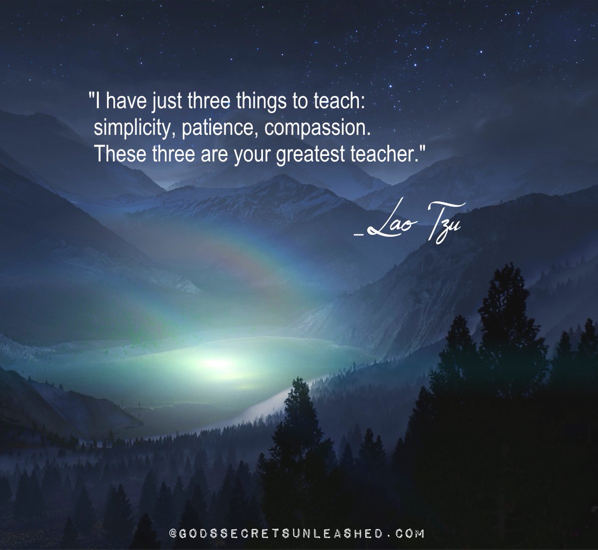 sbraegger11's tweet photo. "Simplicity, patience, and compassion are your gretest teacher." _Lao Tzu #divine #universal #energy #Sourc #cretion #soul #love #oneness #peace #growth #empowerment https://t.co/mN7KHfpbKP