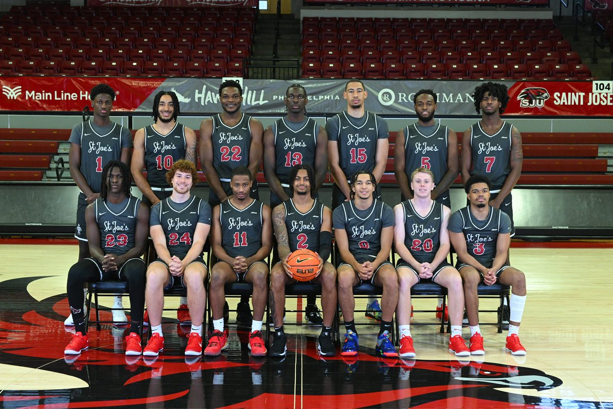 📸 Your 2024-25 Saint Joseph’s Hawks! #THWND