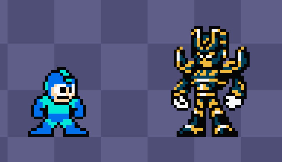 KnightlyPhantom's tweet image. Ra Thor sprite
#MegaMan #ロックマン