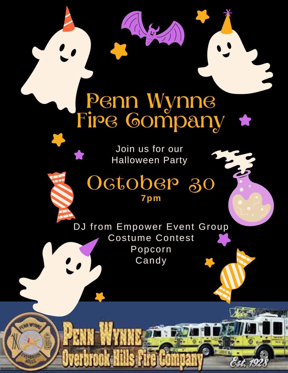 Join us for our annual Halloween Party! <a href="/PennWynne_LMLS/">Penn Wynne Library</a> <a href="/PennWynneCivic/">Penn Wynne Civic Association</a>