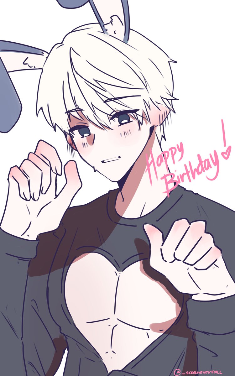 _starneverfall's tweet photo. Late-- D:
#Xavier #恋与深空 #LoveandDeepspace #沈星回1016生日快乐 https://t.co/ktKN7D8bWM