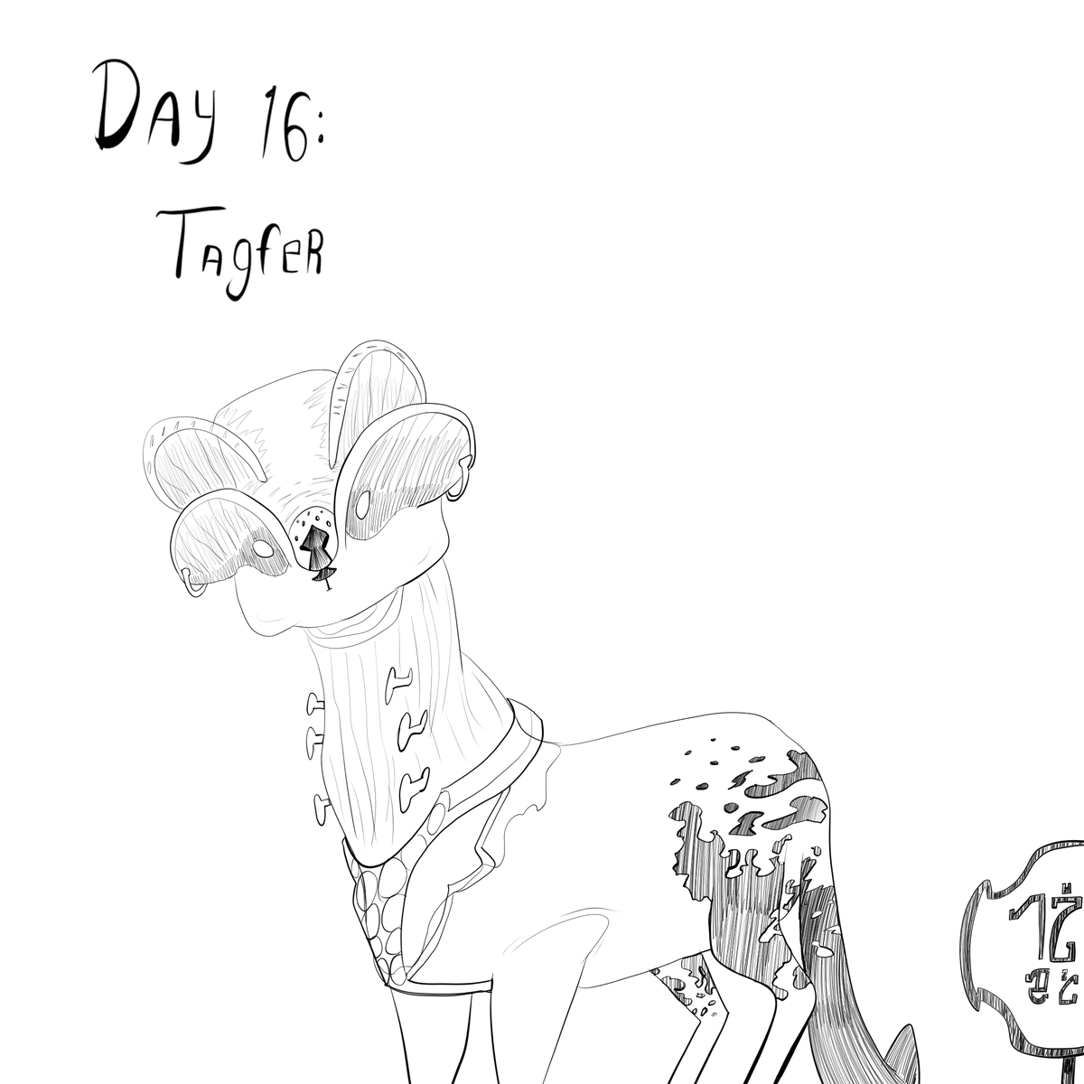nermal_thermal's tweet photo. Tennotober Day 16: Tagfer
He wants revenge!
#warframe #warframefanart #tennocreate #tennotober #tennotober2024 #inktober #inktober2024 #art #digitalart #huion #dailyart #drawing #inktoberday16 #tagfer #scifi #creature #cavia https://t.co/QMN4WkNHJN