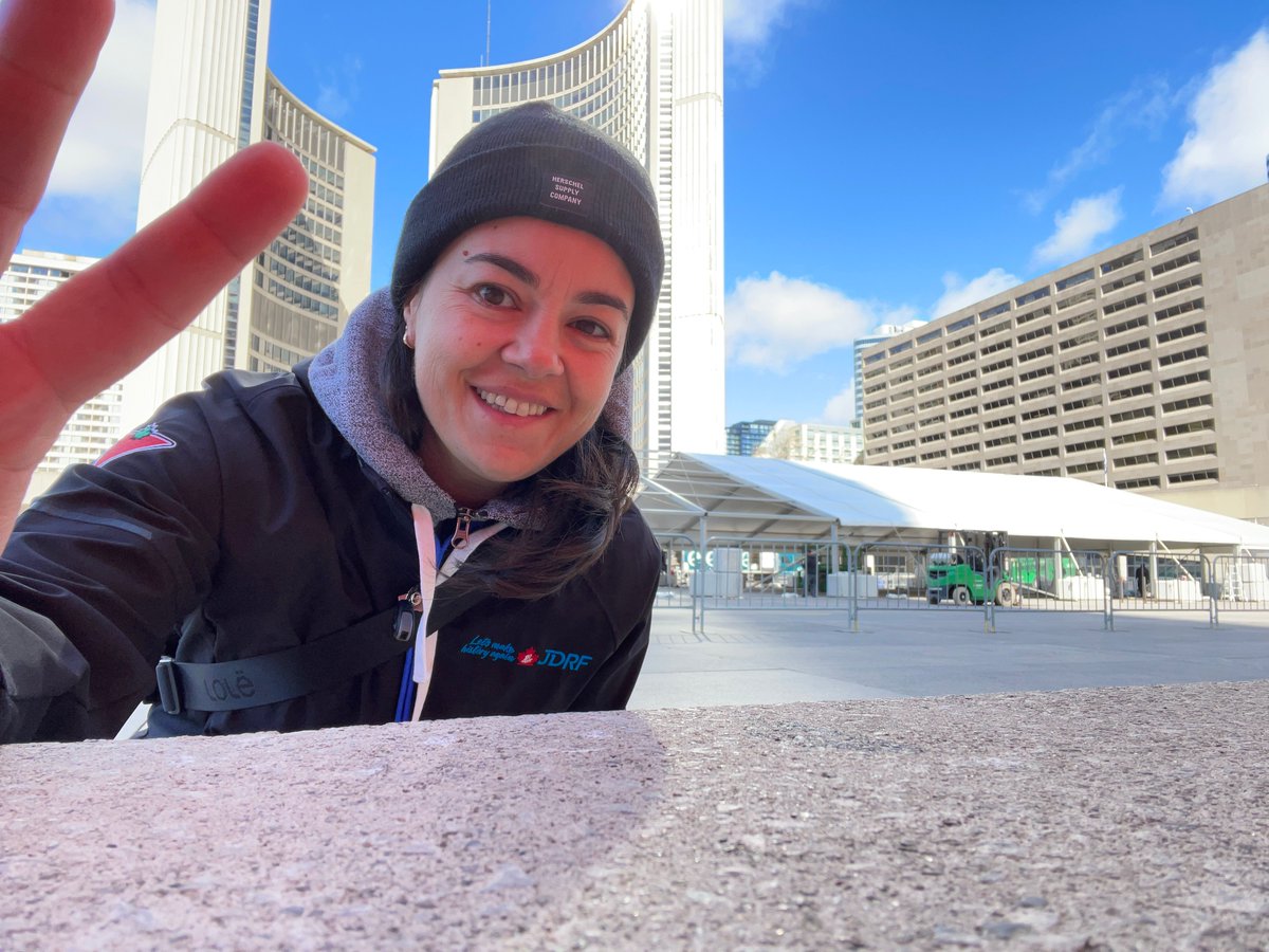 BT1D_CA's tweet photo. Toronto Ride setup is underway! ππΒ #JDRFRide https://t.co/D8Qp106Uw8