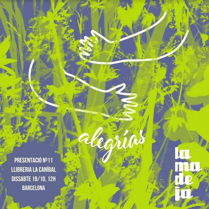 Dissabte 19, 12h. Presentació La Madeja 11: Alegrías