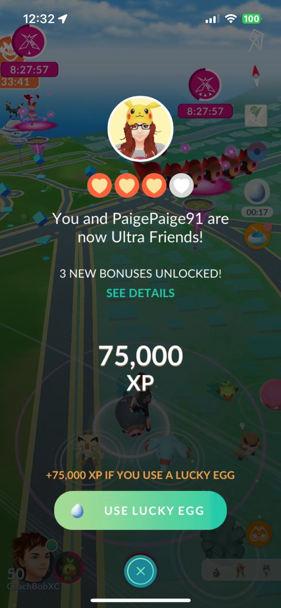 Wtf <a href="/NianticHelp/">Niantic Support</a> STOP CHEATING YOUR CUSTOMERS. I open a gift to go ultra friends with a lucky egg on &amp; get this. You can see the egg still has time left on it.