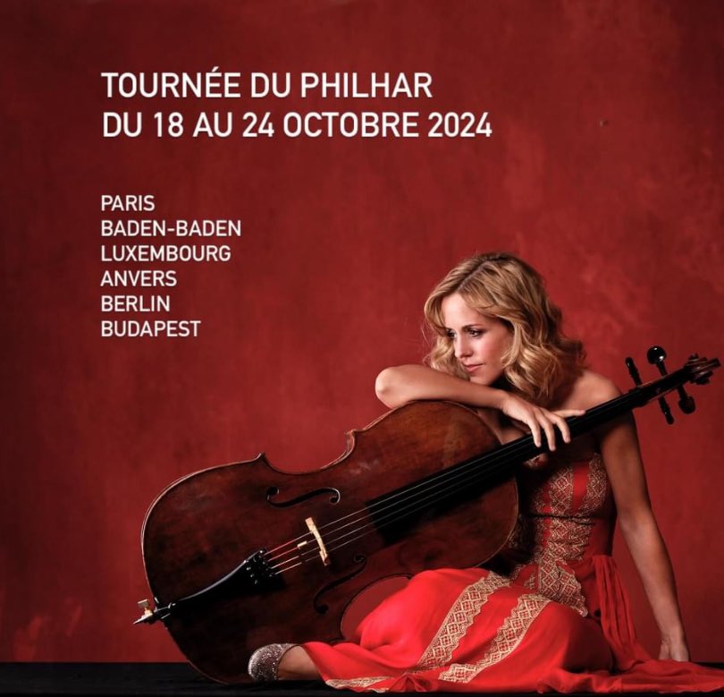 Orchestre Philharmonique de Radio France (@philharrf) on Twitter photo Tournée du Philhar
Avec <a href="/solgabetta/">Sol Gabetta</a> et <a href="/mikkofranck/">Mikko Franck</a>
🇫🇷 Vendredi 18 octobre Paris
🇩🇪 Samedi 19 octobre Baden-Baden
🇱🇺 Dimanche 20 octobre Luxembourg
🇧🇪 Lundi 21 octobre Anvers
🇩🇪 Mardi 22 octobre Berlin
🇭🇺 Jeudi 24 octobre Budapest
👉 maisondelaradioetdelamusique.fr/tag/tournee-ph… Tournée du Philhar
Avec <a href="/solgabetta/">Sol Gabetta</a> et <a href="/mikkofranck/">Mikko Franck</a>
🇫🇷 Vendredi 18 octobre Paris
🇩🇪 Samedi 19 octobre Baden-Baden
🇱🇺 Dimanche 20 octobre Luxembourg
🇧🇪 Lundi 21 octobre Anvers
🇩🇪 Mardi 22 octobre Berlin
🇭🇺 Jeudi 24 octobre Budapest
👉 maisondelaradioetdelamusique.fr/tag/tournee-ph…