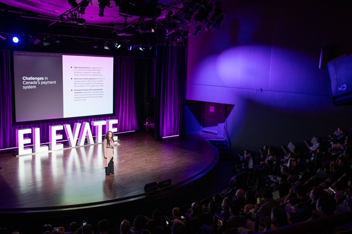 Canadian Web3 Council (@web3canada) on Twitter photo At Elevate Festival, <a href="/MorvaRohani/">Morva Rohani</a> shared how blockchain and stablecoins can transform Canada's financial future by cutting costs, speeding up payments, and improving access for the underbanked.
To unlock this, ๐จ๐ฆ needs regulatory clarity, collaboration & ecosystem building. At Elevate Festival, <a href="/MorvaRohani/">Morva Rohani</a> shared how blockchain and stablecoins can transform Canada's financial future by cutting costs, speeding up payments, and improving access for the underbanked.
To unlock this, ๐จ๐ฆ needs regulatory clarity, collaboration & ecosystem building.