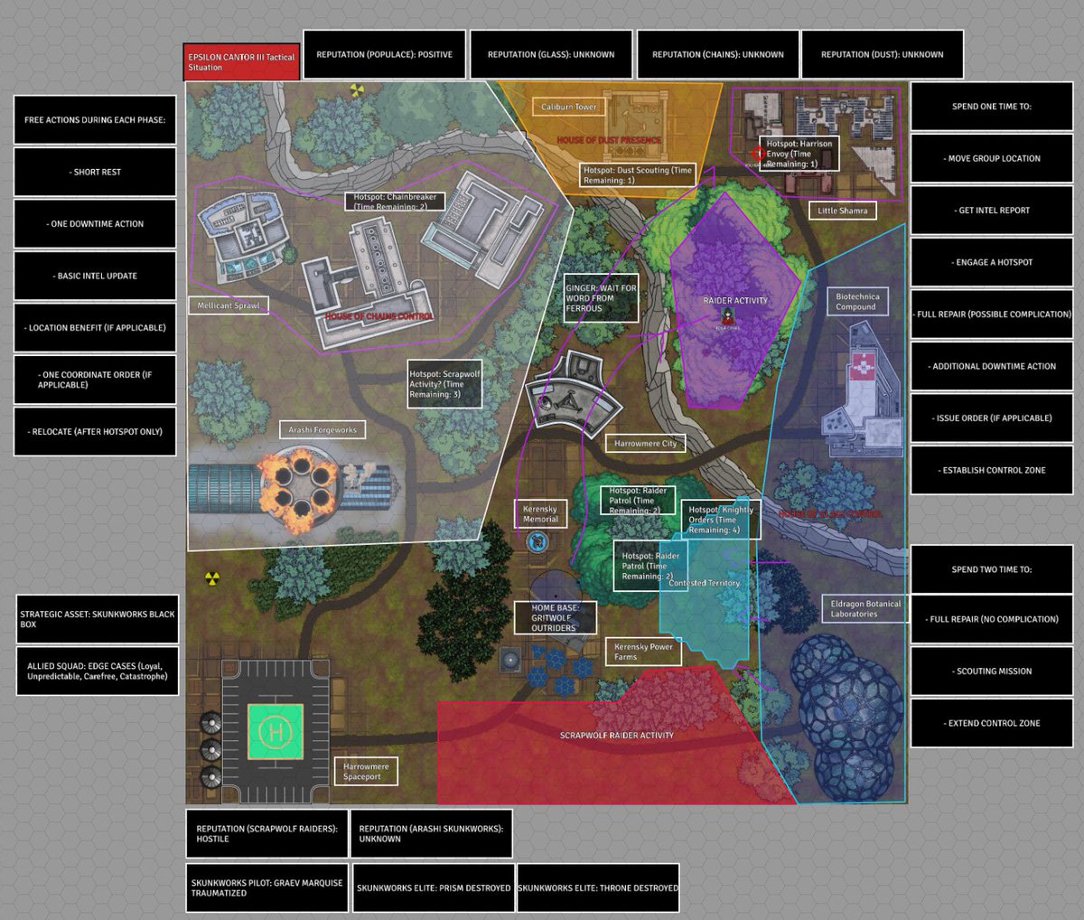 JazzElves's tweet photo. Twitter is a horrible place for long-form posting, so this isn't a long-form post. Instead, it's a rambly thread on the overview, the whys, and the wherefores, with a couple of highlights and teasers.

I like Lancer. I feel Lancer is missing a modular Campaign Framework. https://t.co/gLibFhfHQ3