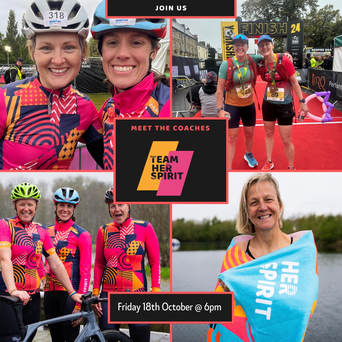 🌟 Join us this Friday, October 18th at 6 PM for an inspiring IG Live with our incredible Team Her Spirit coaching squad! Welcome to Team Her Spirit, the ultimate coaching community for women! We're here to inspire and empower you on your endurance journey herspirit.co.uk/team-her-spirit