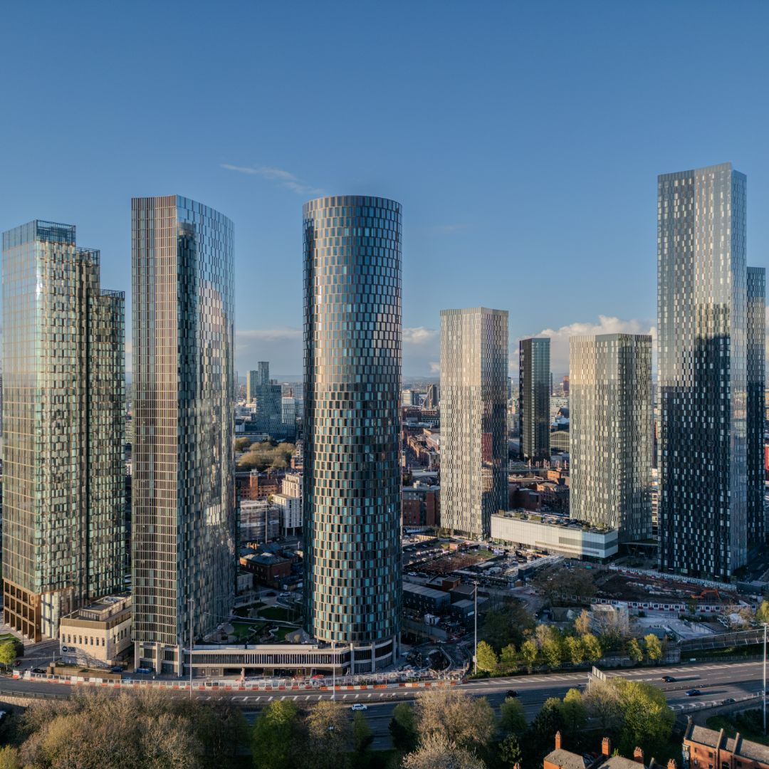 Renaker_'s tweet photo. The skyscrapers in our @NewJacksonMCR neighbourhood paint the skyline with a brilliance that mirrors the city's vibrant spirit.

#NewJackson #Manchester #Neighbourhood #TransformingSkylines https://t.co/MMzWnHhdpN