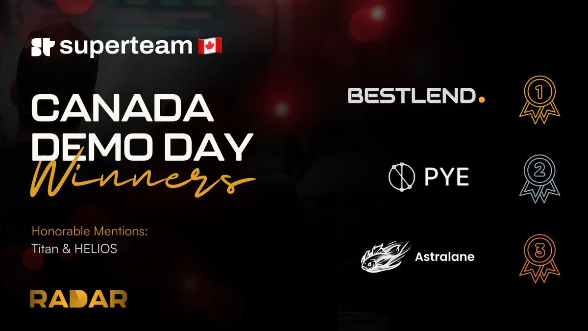 Superteam Canada tweet media