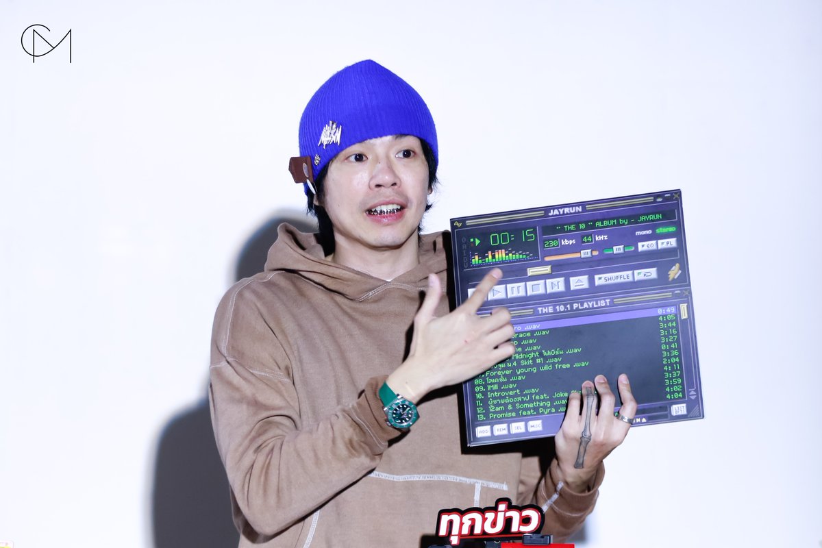 CM2Connect's tweet image. แถลงข่าวและสัมภาษณ์ “Jayrun (เจรัน)” ในงาน เปิดตัวอัลบั้ม ‘The10 (เดอะเทน)’

#JayrunListeningParty #Jayrun #The10