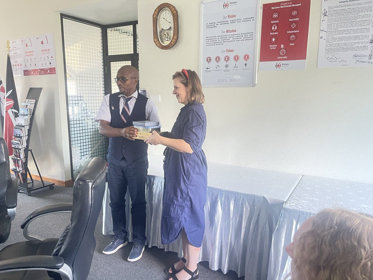 MwariDnkonge's tweet photo. Pleased to host 11  DK volunteers and 2 staff in Kenya this week.Visiting project sites in @krcs_mombasa &amp; Kalobeyei to experience the @KenyaRedCross &amp;@danskrodekors partnership.
#Twinning
#StudyVisit https://t.co/vr1j6jPwHY