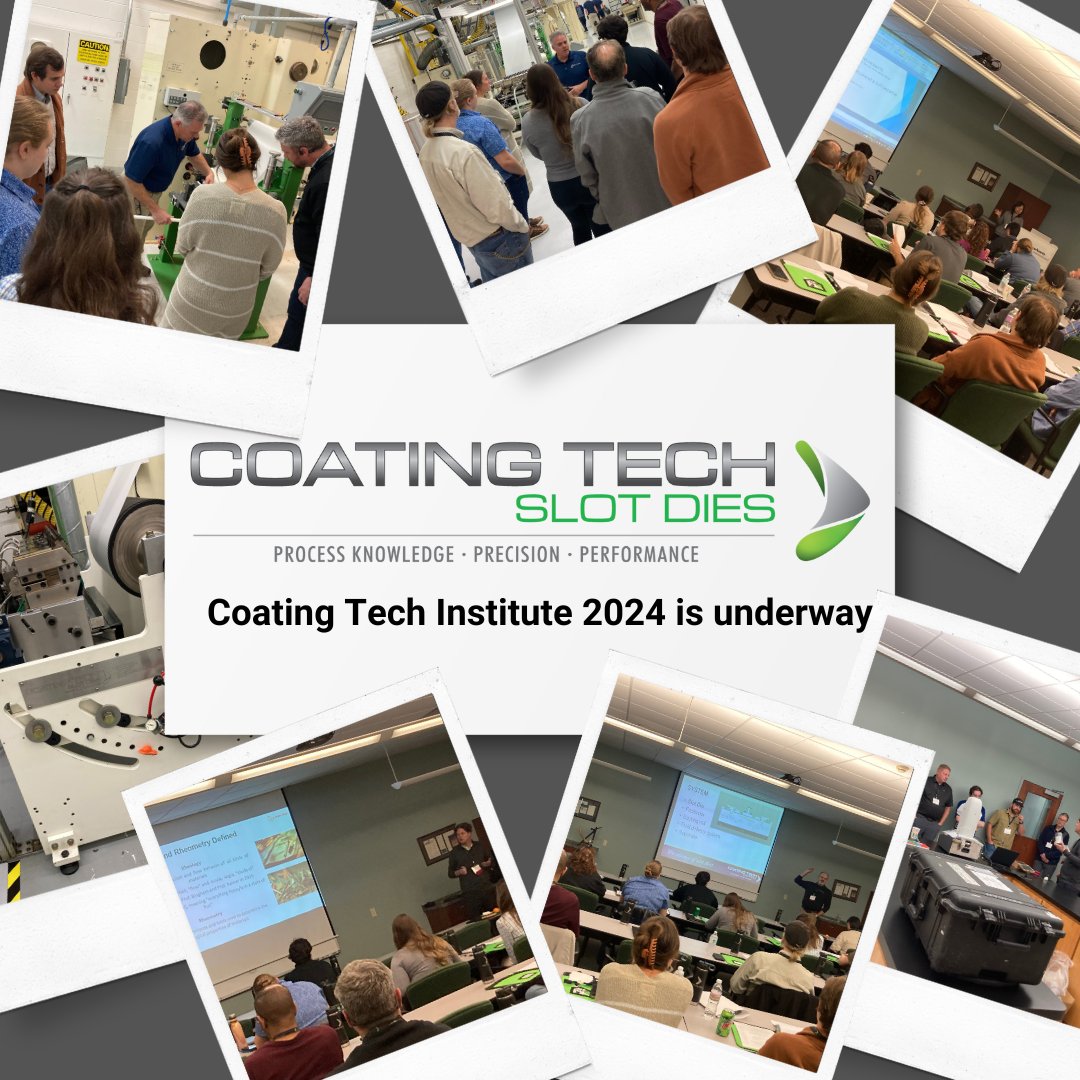Our technical training course, Coating Tech Institute 2024, is underway right now. Today is the final day of coursework with individual consultations tomorrow. We are so fortunate to have such a terrific group again this year!