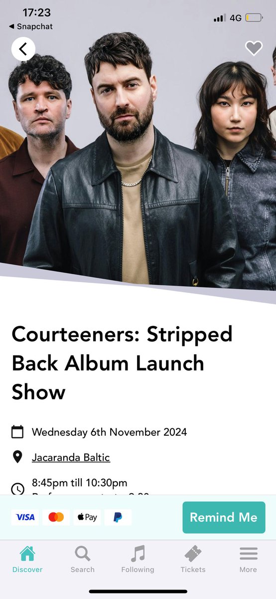 limeontweeter's tweet photo. what’s this about? @thecourteeners and why 18+ 🤣 https://t.co/VjcVH13rX7